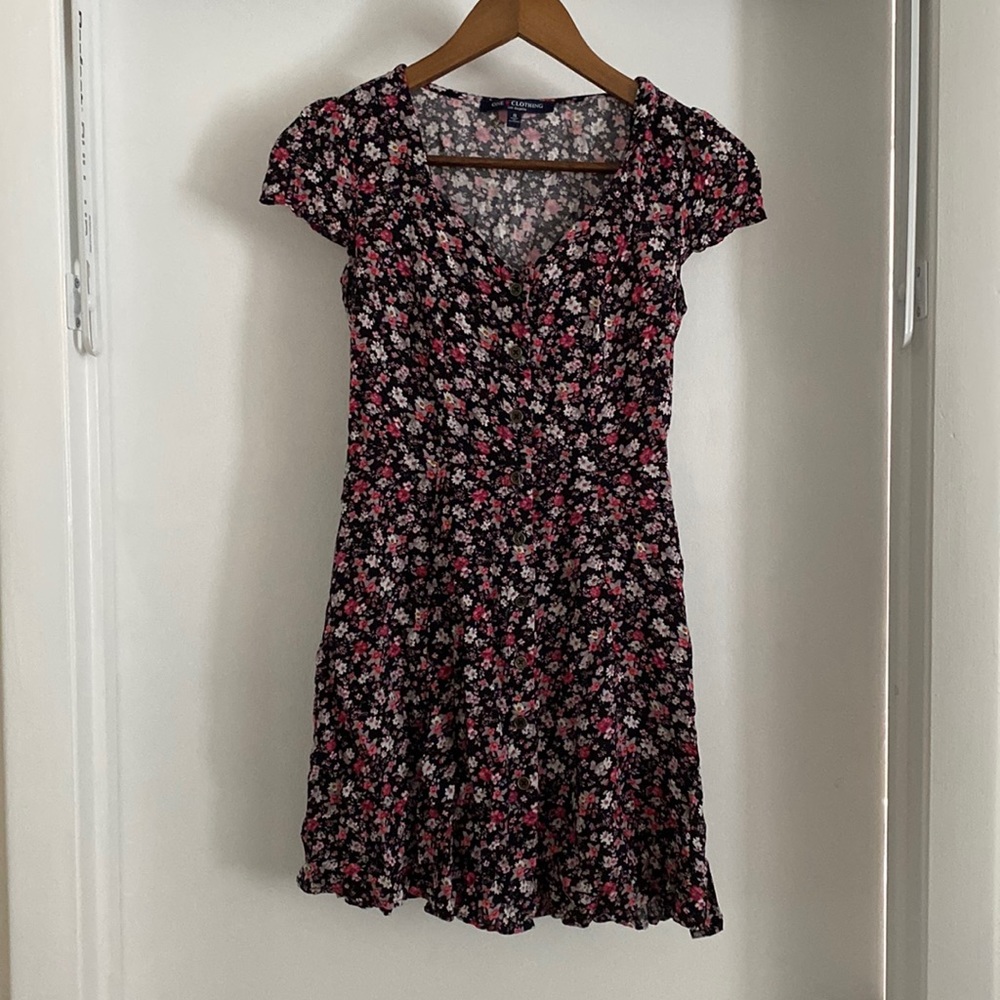 Floral mini dress
